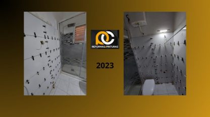 Colocación de Racholas en paredes baño (VI) 2023