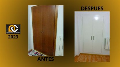 Pintura de armario en pared (I) 2023